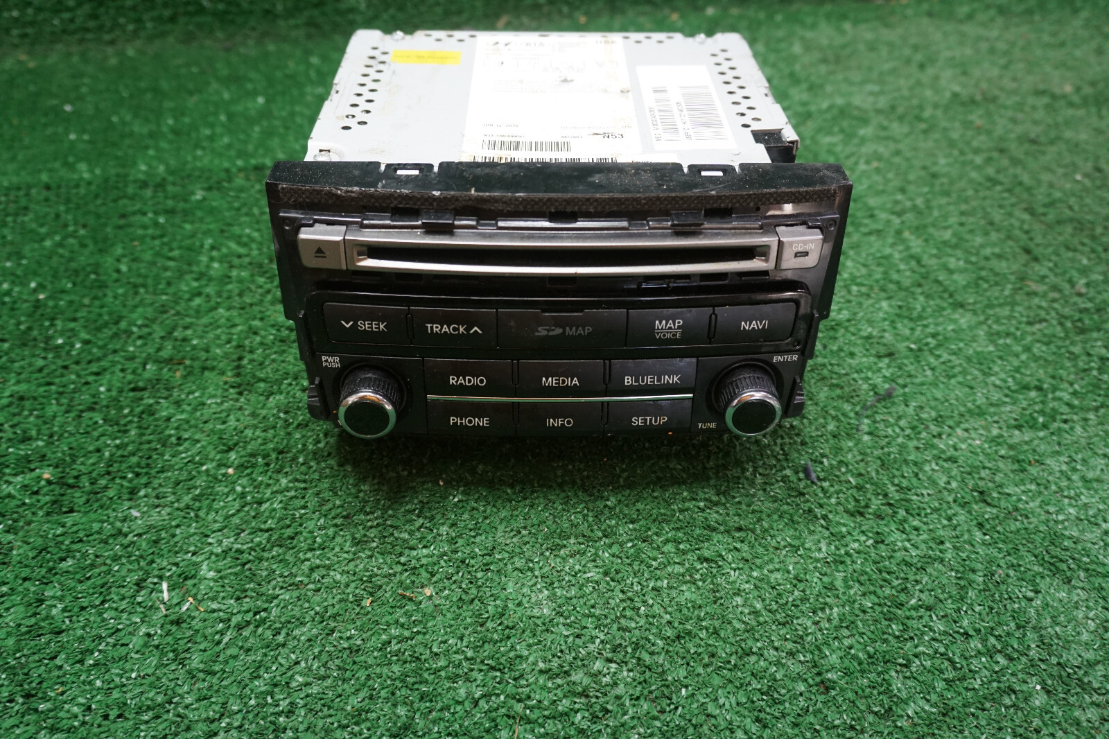 2015 16 17 HYUNDAI AZERA AM FM CD PLAYER OEM 965603V530VD4