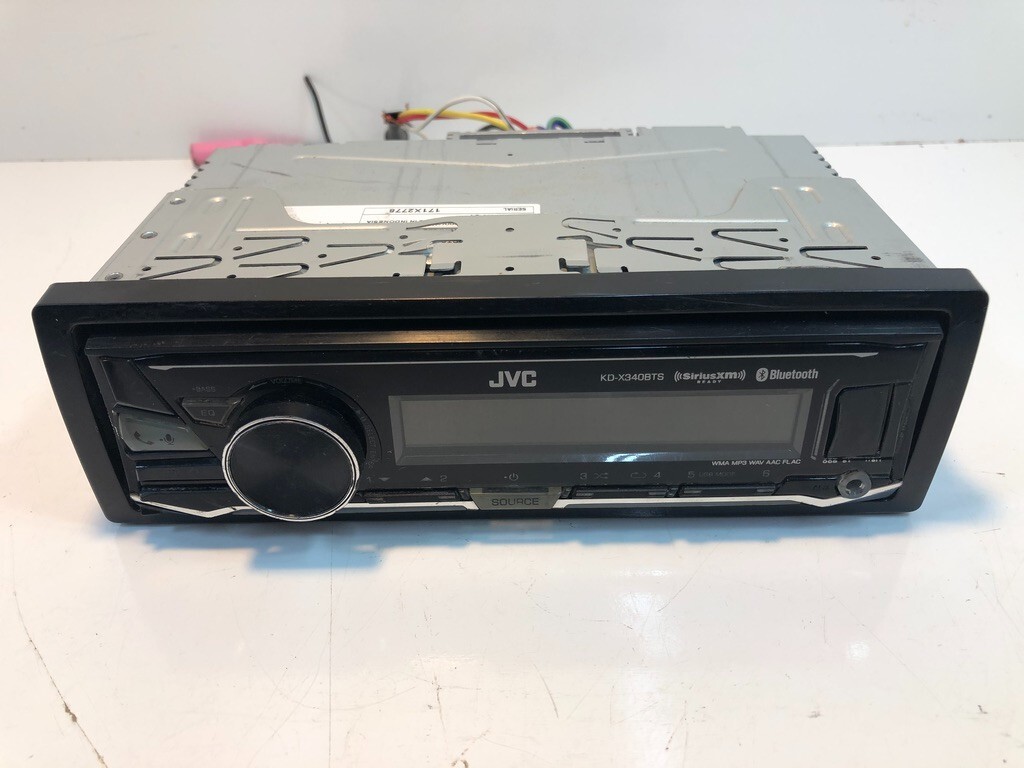 Used JVC KD-X340BTS Bluetooth Media Player Android iPhone AM FM USB Aux 6Ch