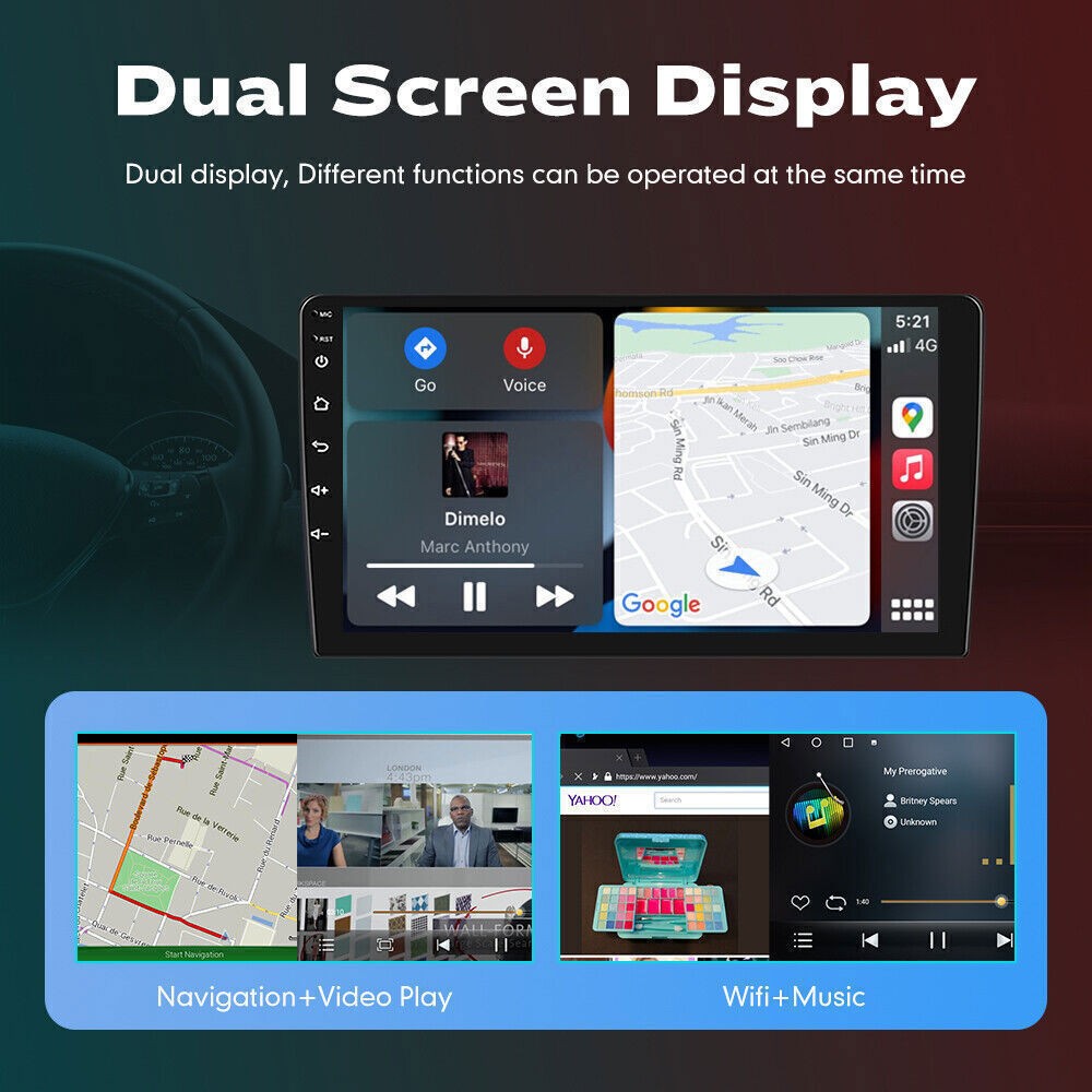 For 2007-2014 GMC Yukon Denali 9.7″ Android 15 Carplay Car Stereo Radio GPS AHD