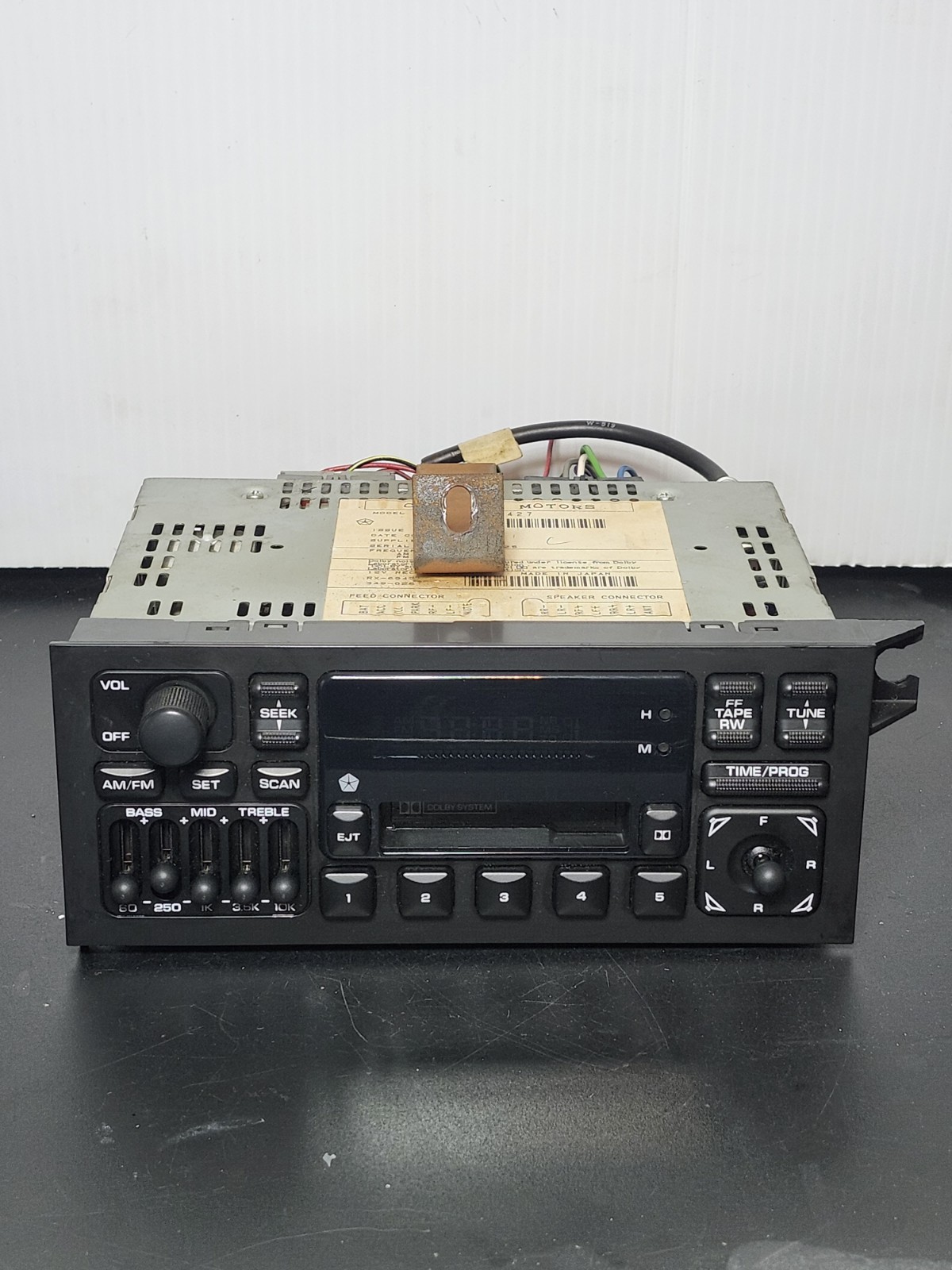 1989 – 1994 DODGE RAM 5.9 CUMMINS 1st Gen Factory Radio Tape Player OEM Tested!!