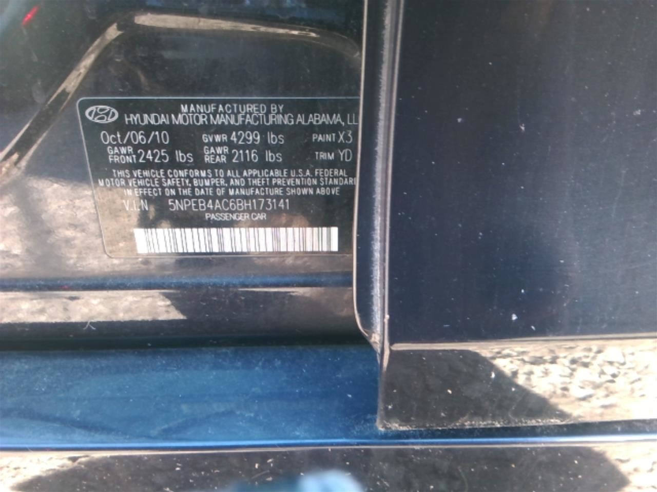 Audio Equipment Radio Receiver Assembly With Navigation Fits 11 SONATA 784590