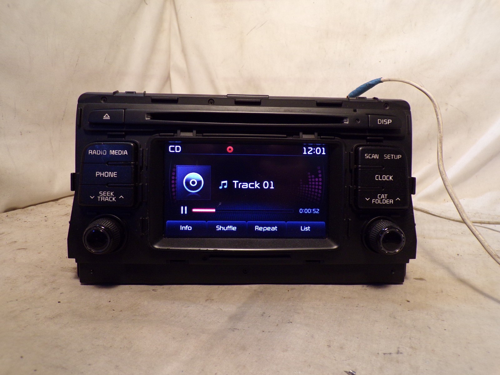 16 17 Kia Optima Touch Screen Radio Cd MP3 Player 96180-D5100WK KNX19