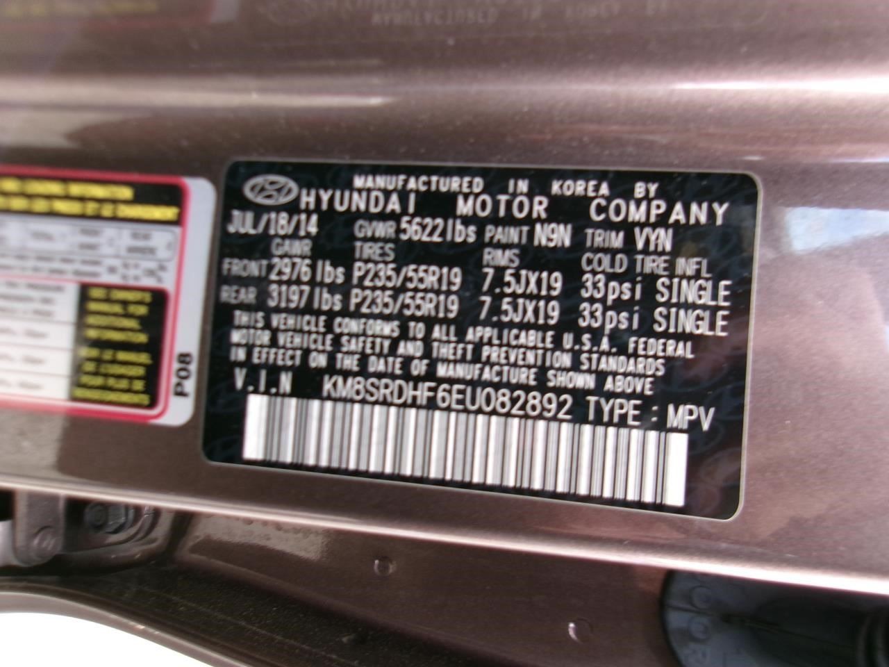 Audio Equipment Radio US Market Display And Receiver Fits 13-16 SANTA FE