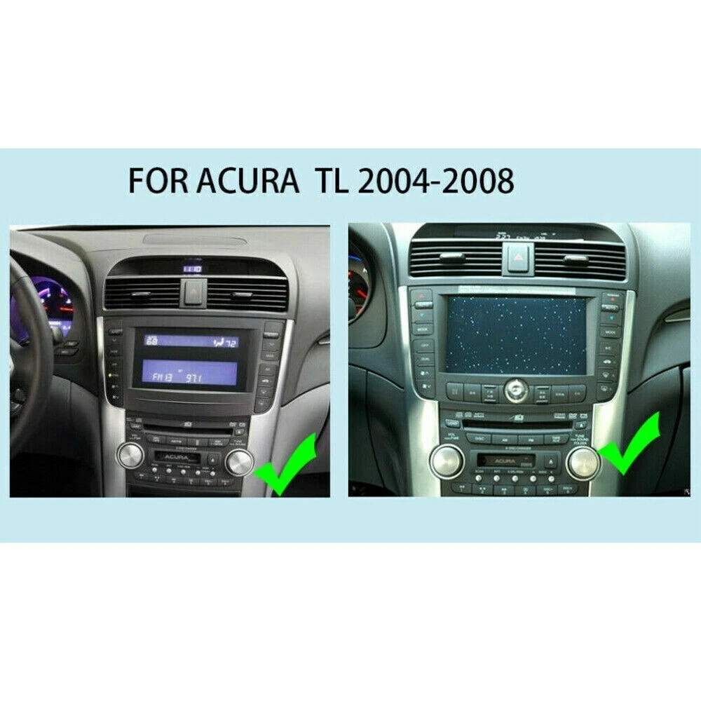 For Acura TL 2004-2008 Android Carplay Car Radio Stereo GPS Multimedia Stereo 4G