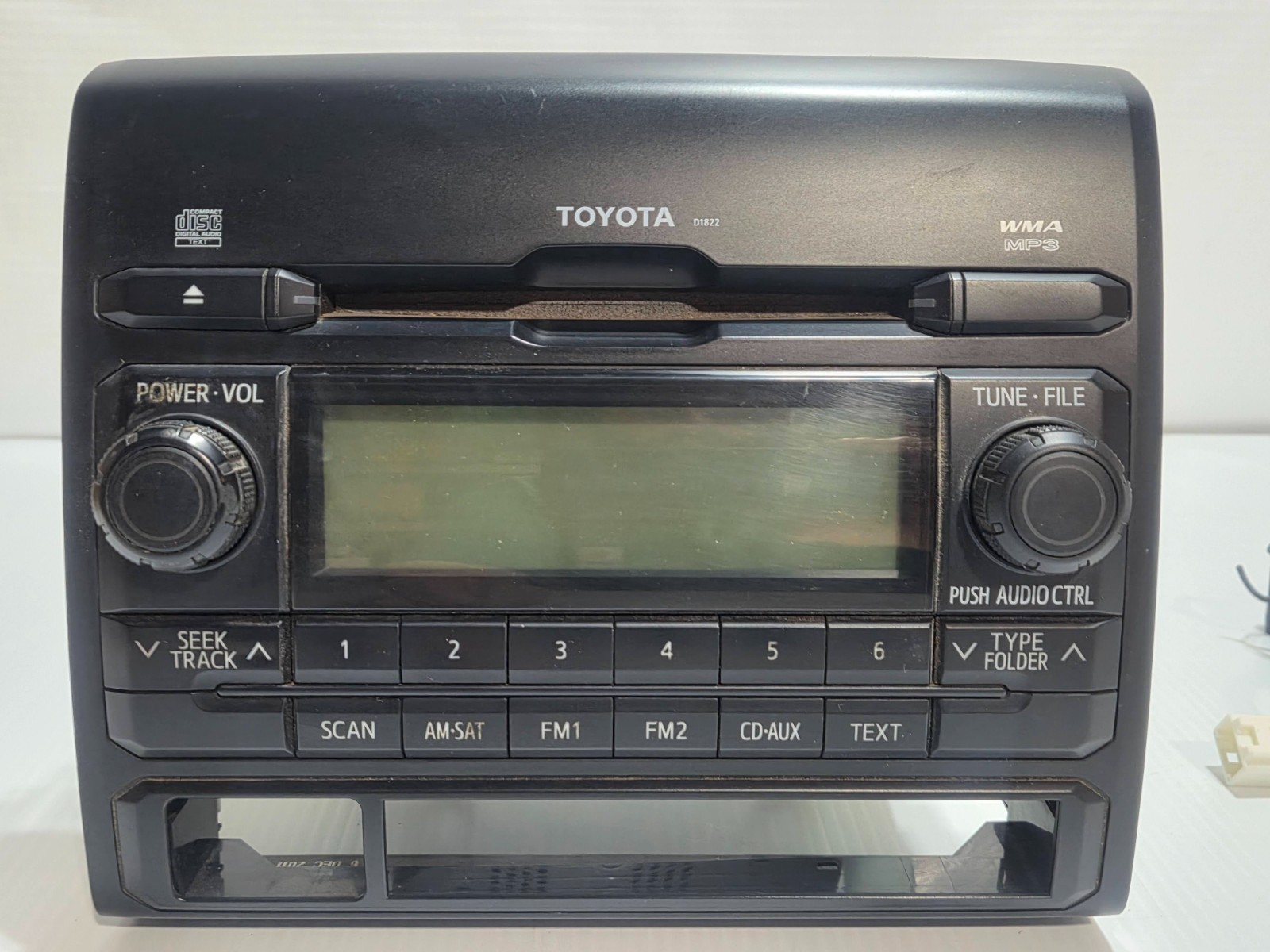2012 Toyota Tacoma OEM Radio CD MP3 WMA 86120 04250 D1822 Non JBL Tested