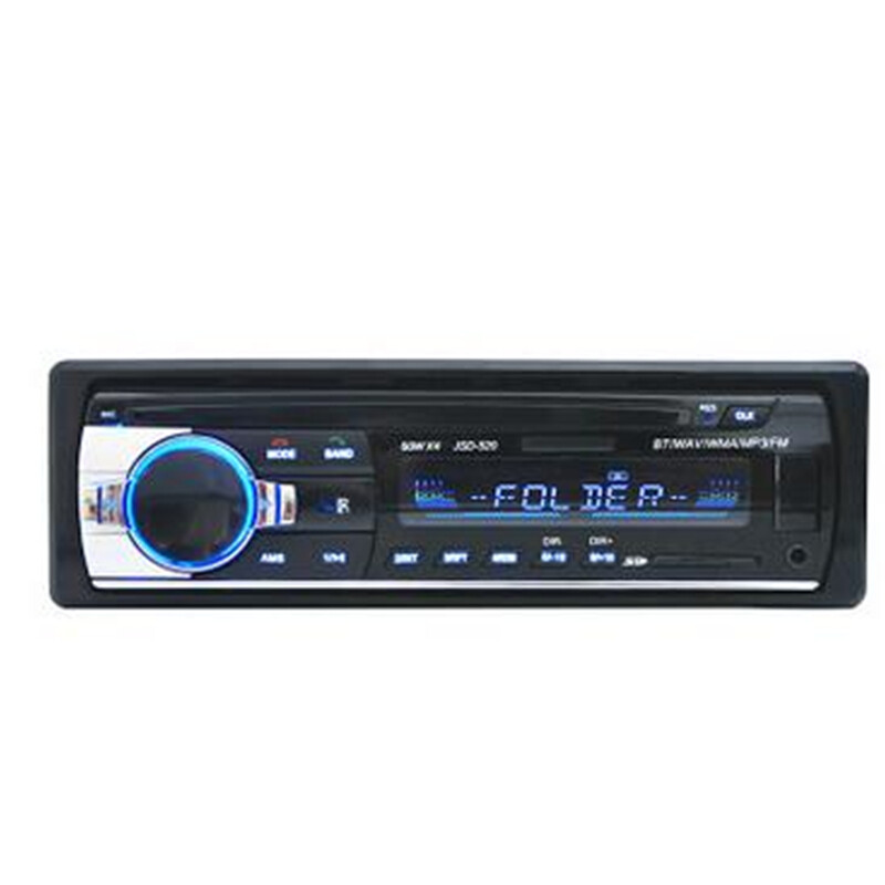 In-Dash Radio FM Audio Receiver SD USB Aux-IN Input Car Stereo MP3 Player BT
