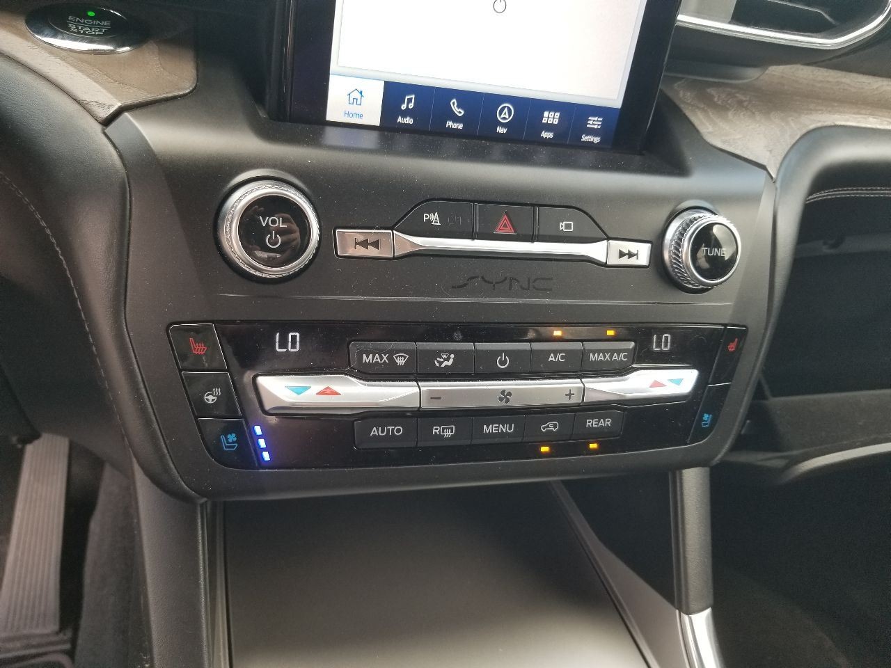 20 FORD EXPLORER PLATINUM RADIO AUDIO CONTROL PANEL LB5T18K811CH