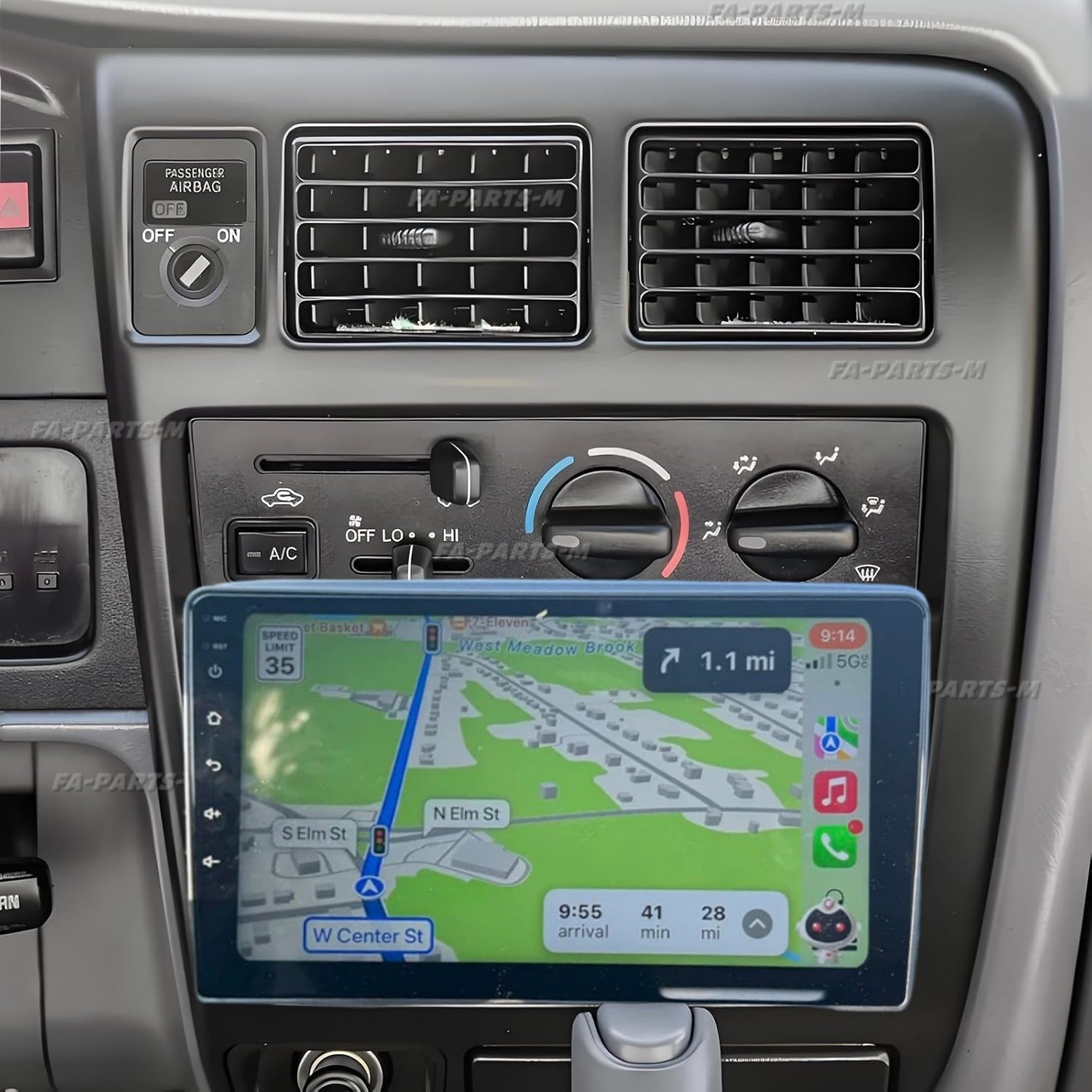 10” CarPlay Android 13 For Toyota Tacoma 1998-2004 Car Stereo Radio GPS 4+64GB