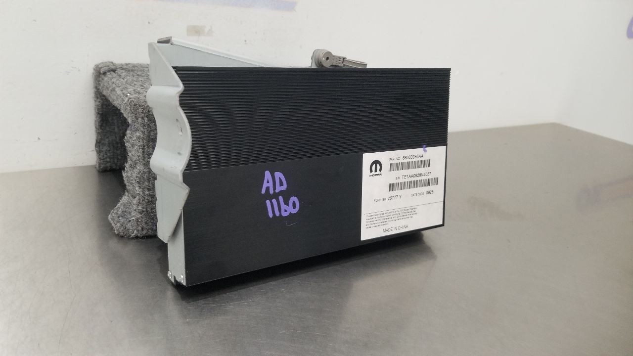 18 DODGE RAM 2500 MEGA CAB RADIO AUDIO AMPLIFIER 68303985AA
