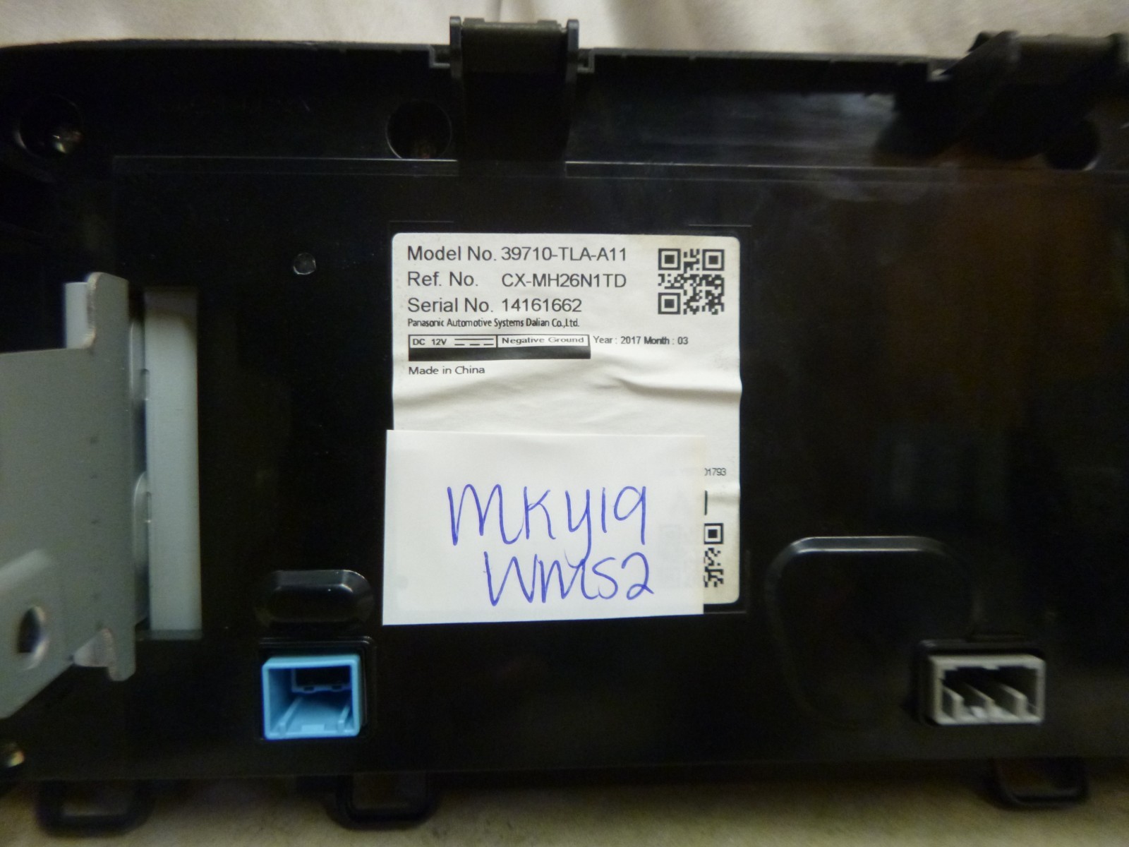17 18 19 20 Honda CRV CR-V Radio Display screen 39710-TLA-A11 MKY19