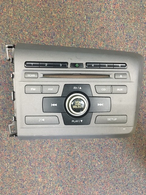 2012 – 2015 Honda Civic Original Factory OEM Radio CD Stereo