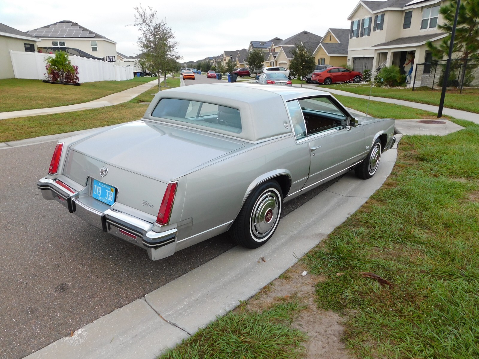 GM 1979 Cadillac Eldorado in Norfolk Grey with Silver leather interior 350 V-8.