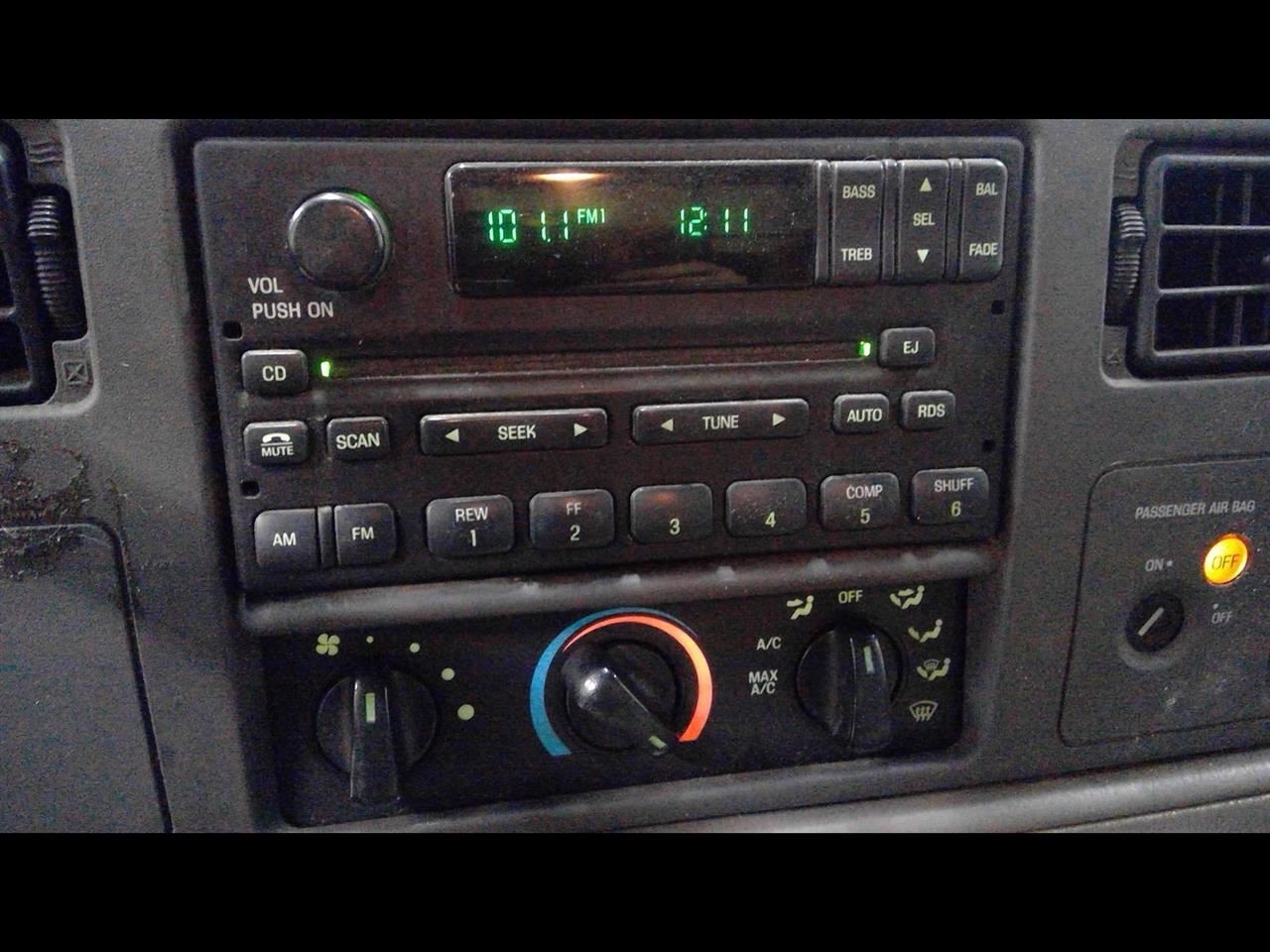 Audio Equipment Radio Heritage Single Fits 99-04 FORD F150 PICKUP 1600022