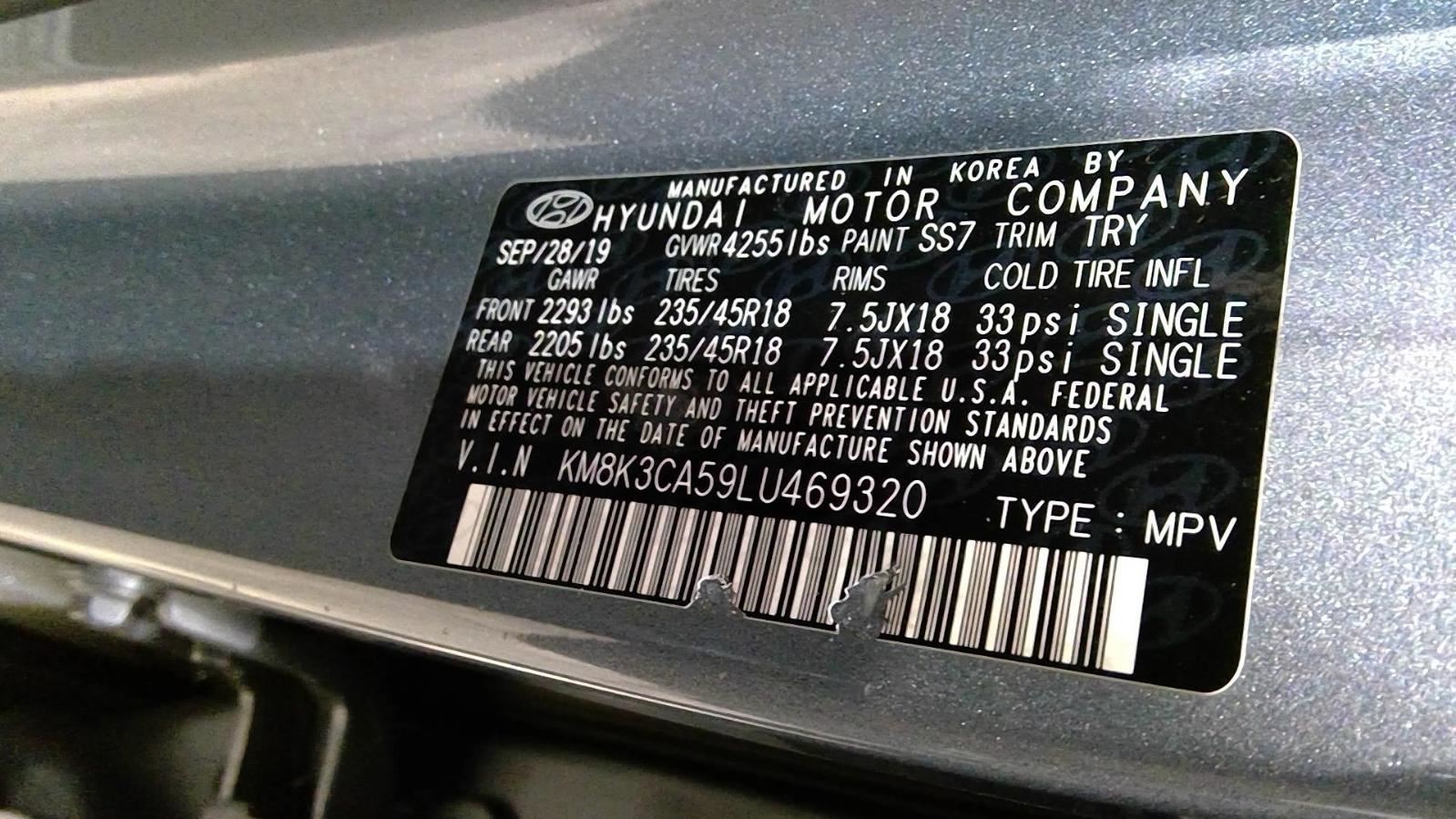 Audio Equipment Radio Display And Receiver US Market Fits 18-21 KONA 1036877