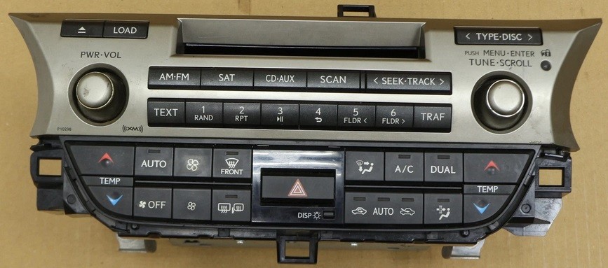 Lexus ES300h ES350 2013-2015 OEM Radio Receiver CD Player AM FM 86120-33G40