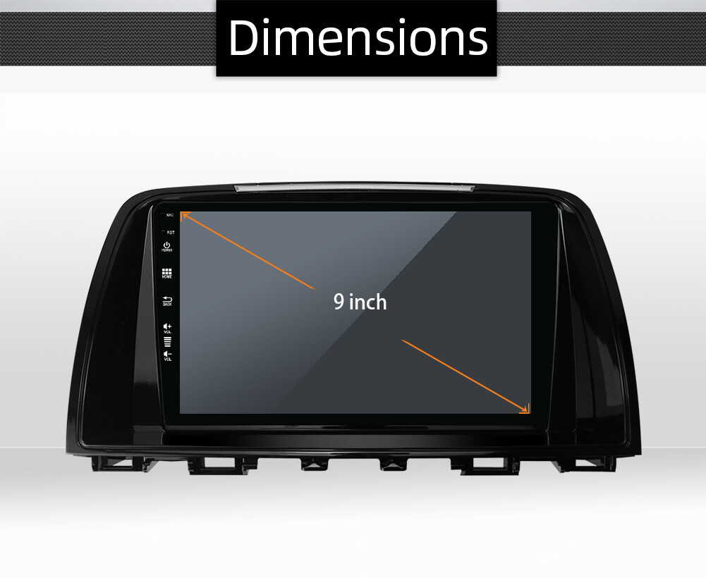 Android 14 Car Play Car Stereo Radio For Mazda 6 Atenza 2012-16 GPS NAVI DAB+DSP