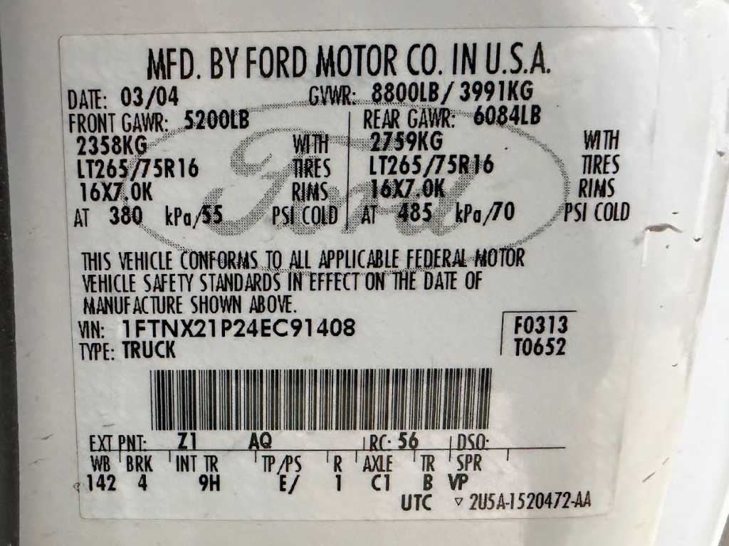 Radio Player Radio VIN 1 8th Digit Am-fm-cd Fits 03-05 ESCAPE 1159740