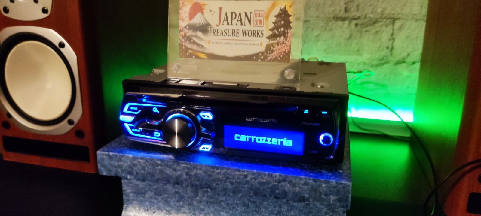 Pioneer Carrozzeria DEH-770 CD USB SD AUX JDM Car Stereo Head Unit Tested