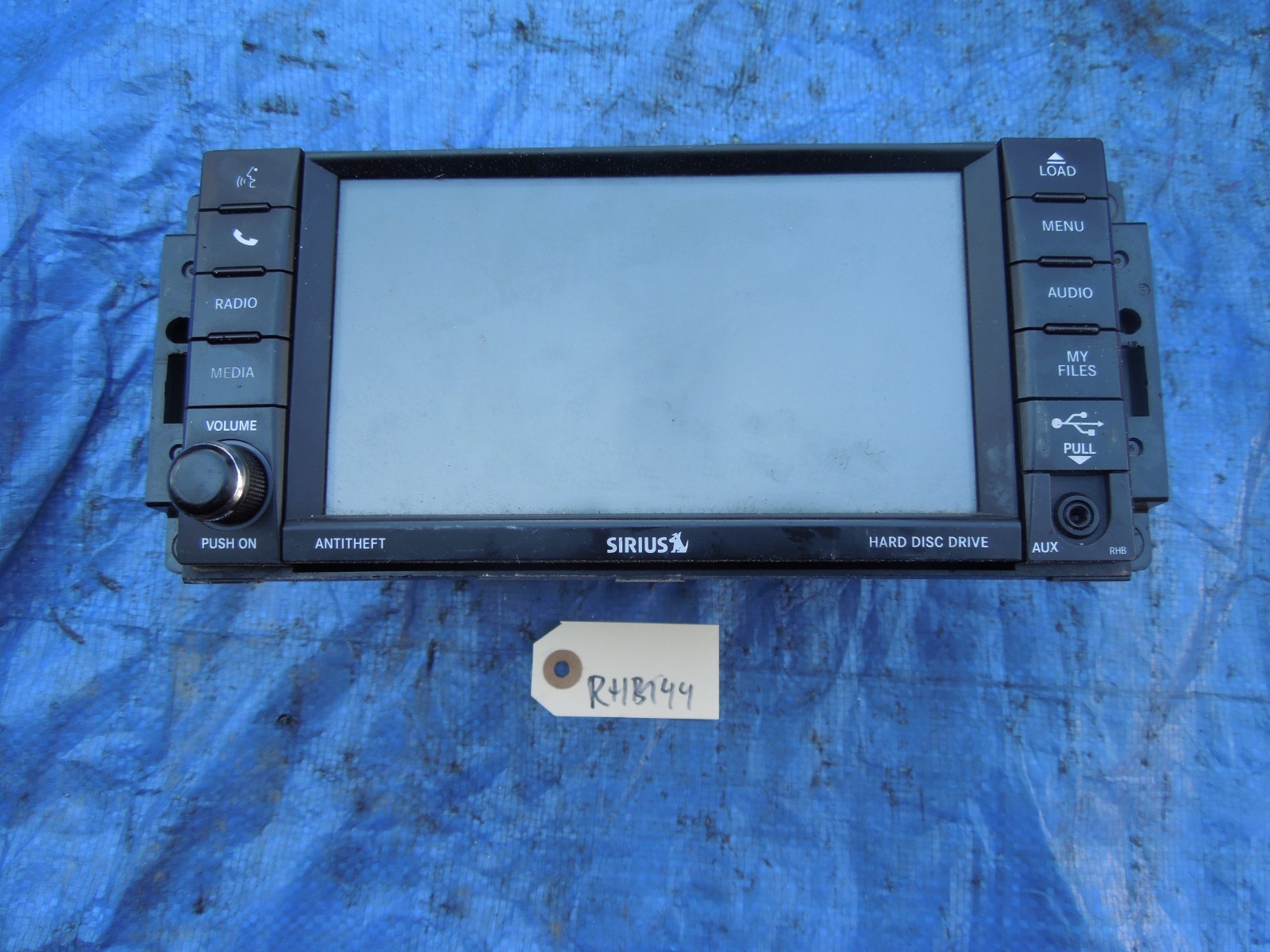 2012 Dodge Caravan RHB cd player radio assembly navigation OEM sirius MP3 RHB744