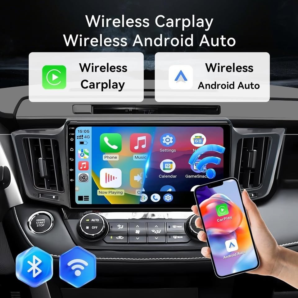Binize Android 13 10″ Car Stereo for Toyota RAV4 2013–2018 CarPlay
