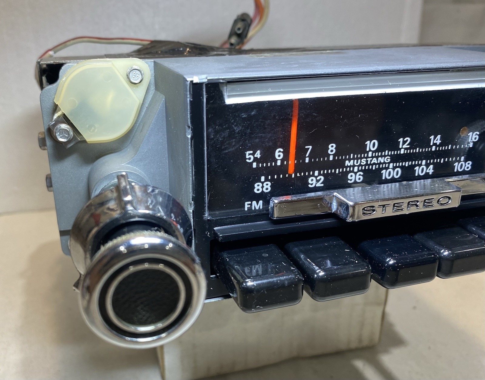 1971 Mustang Boss 351 AM FM Radio Restored