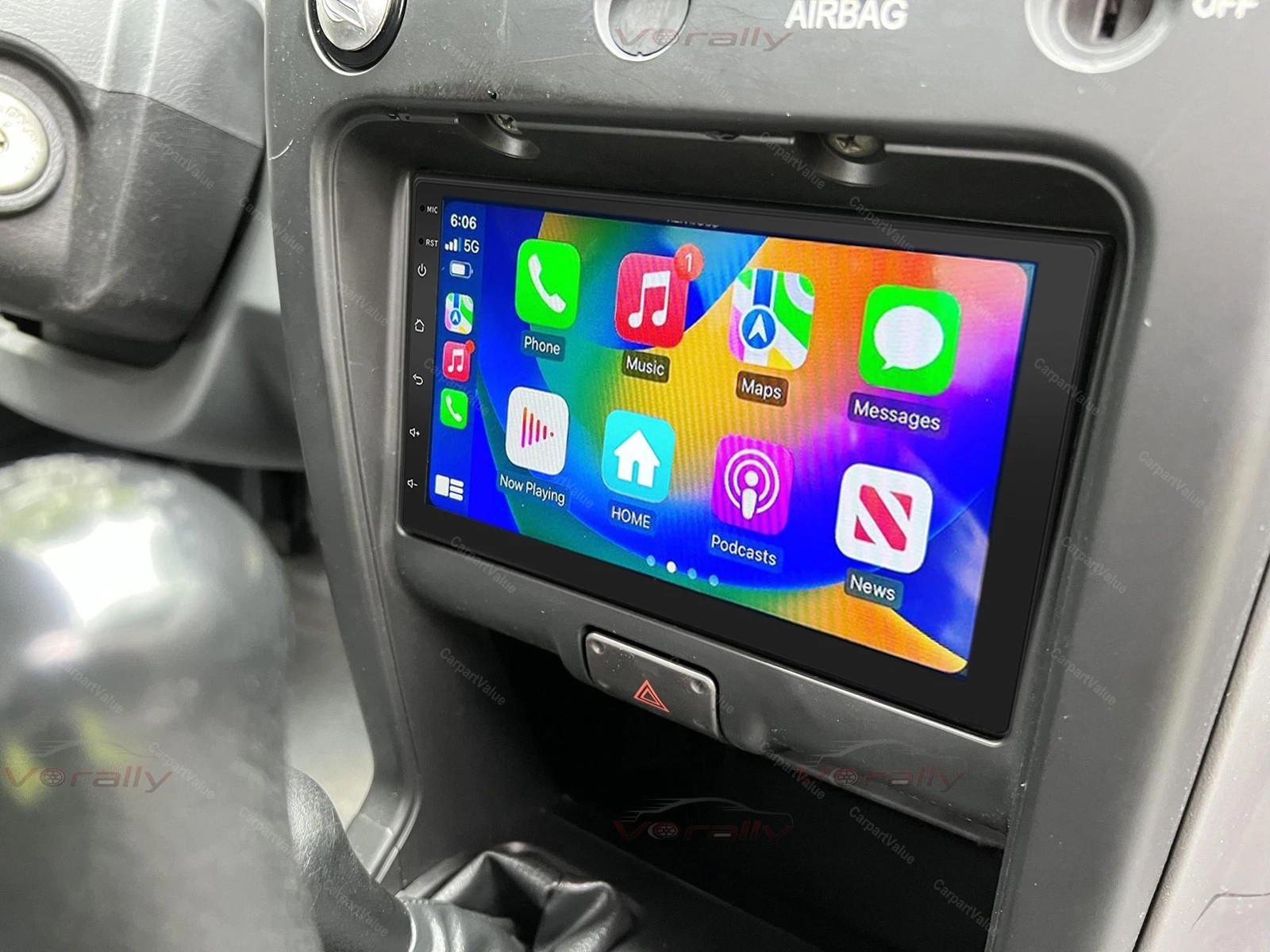 For 2001 2002-2004 Nissan Frontier Android 15 GPS Stereo Radio Wireless CarPlay