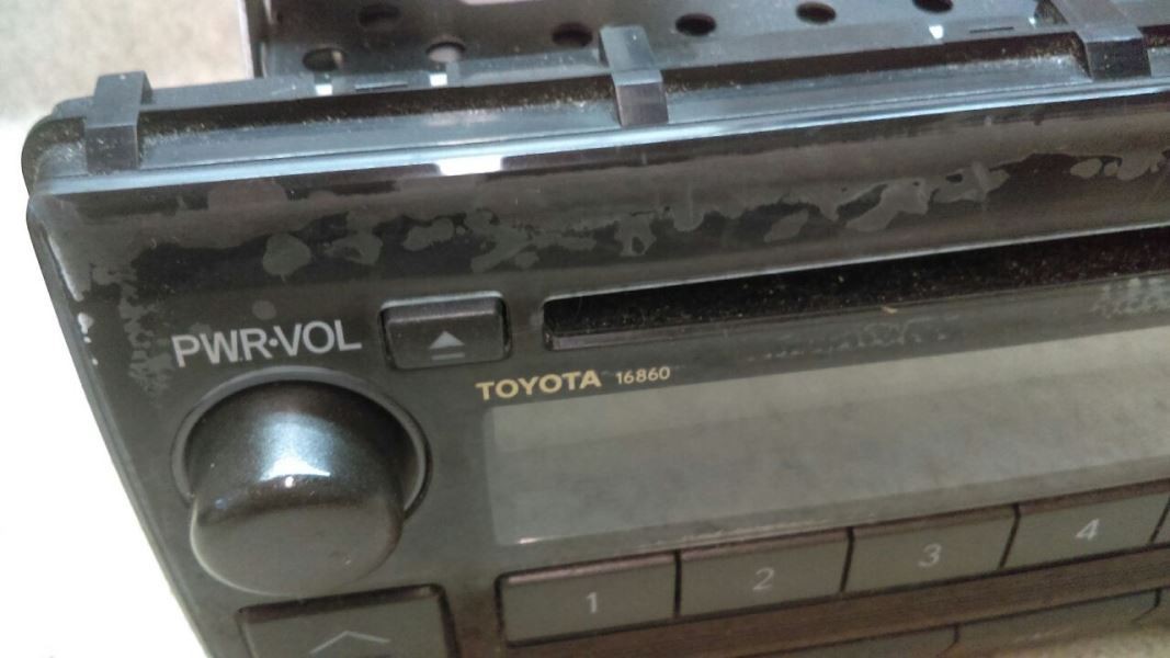 Stereo Radio AM FM CD 86120AA160 Fits 05-06 TOYOTA CAMRY PC47-179866