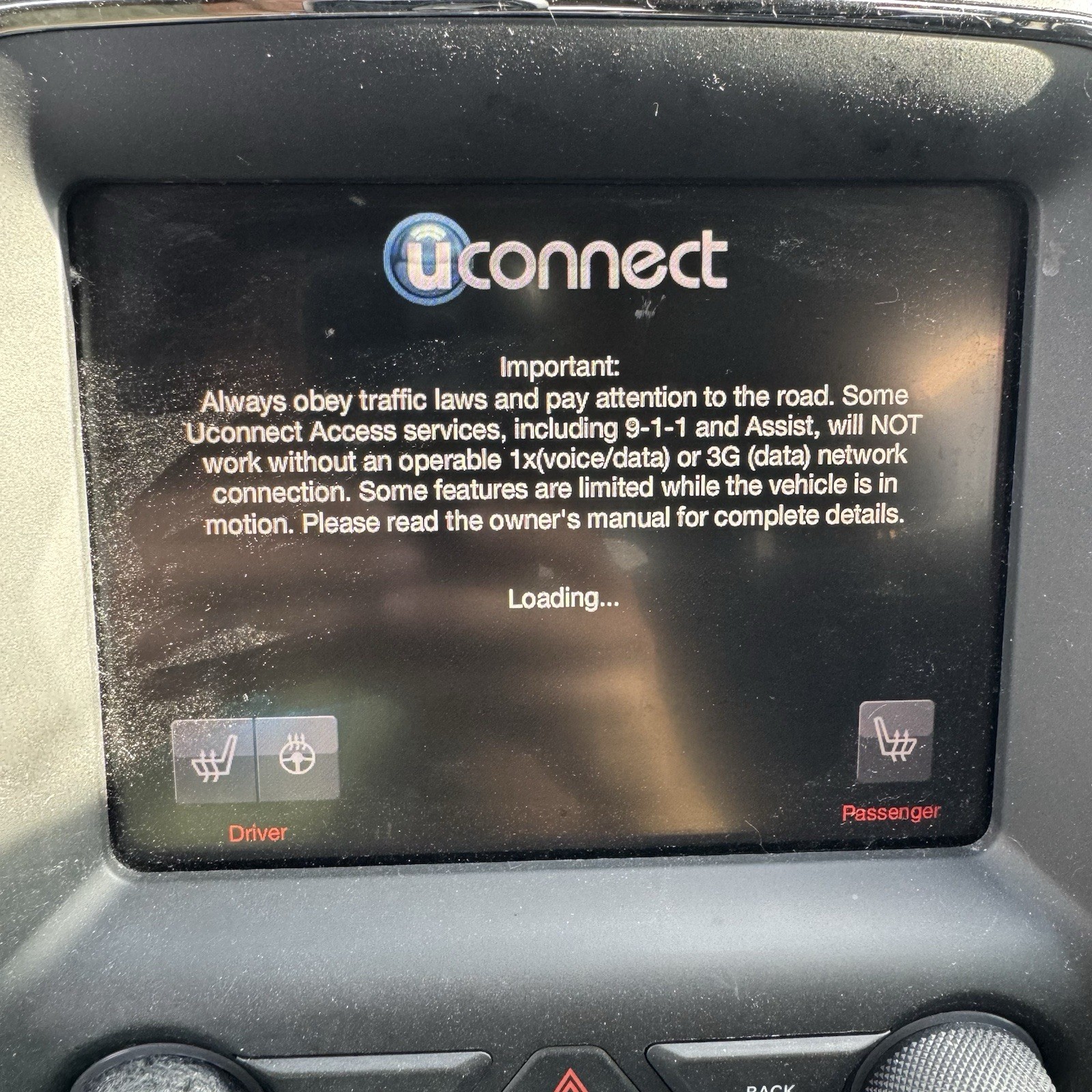 14-17 Durango 8.4″ Navigation Display Screen LCD TFT VP4 Uconnect TESTED OEM