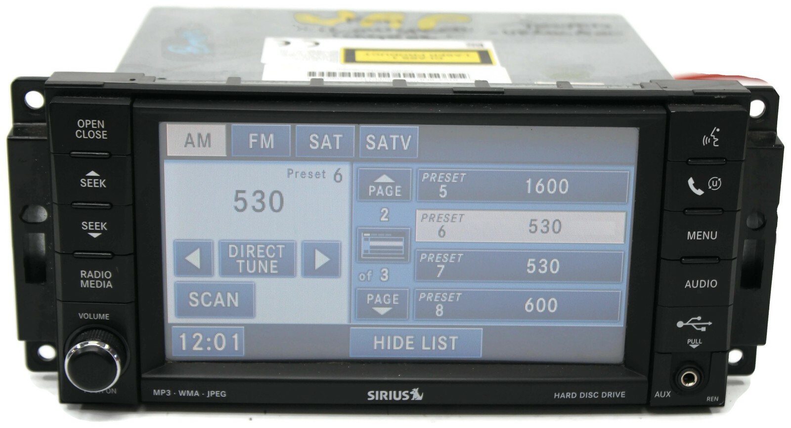 2007-2014 Jeep Chrysler Dodge REN MyGig HIGH Speed Radio Cd Player P05064879AG