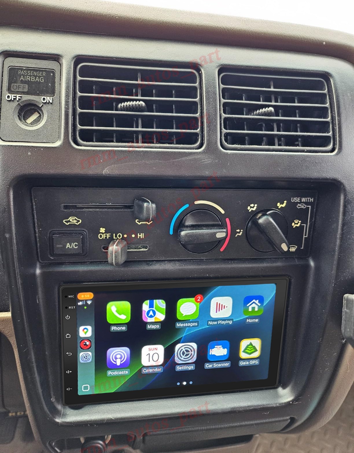 For Toyota Tacoma 1995-2004 Wireless CarPlay Android 15 Car Radio Stereo WiFi