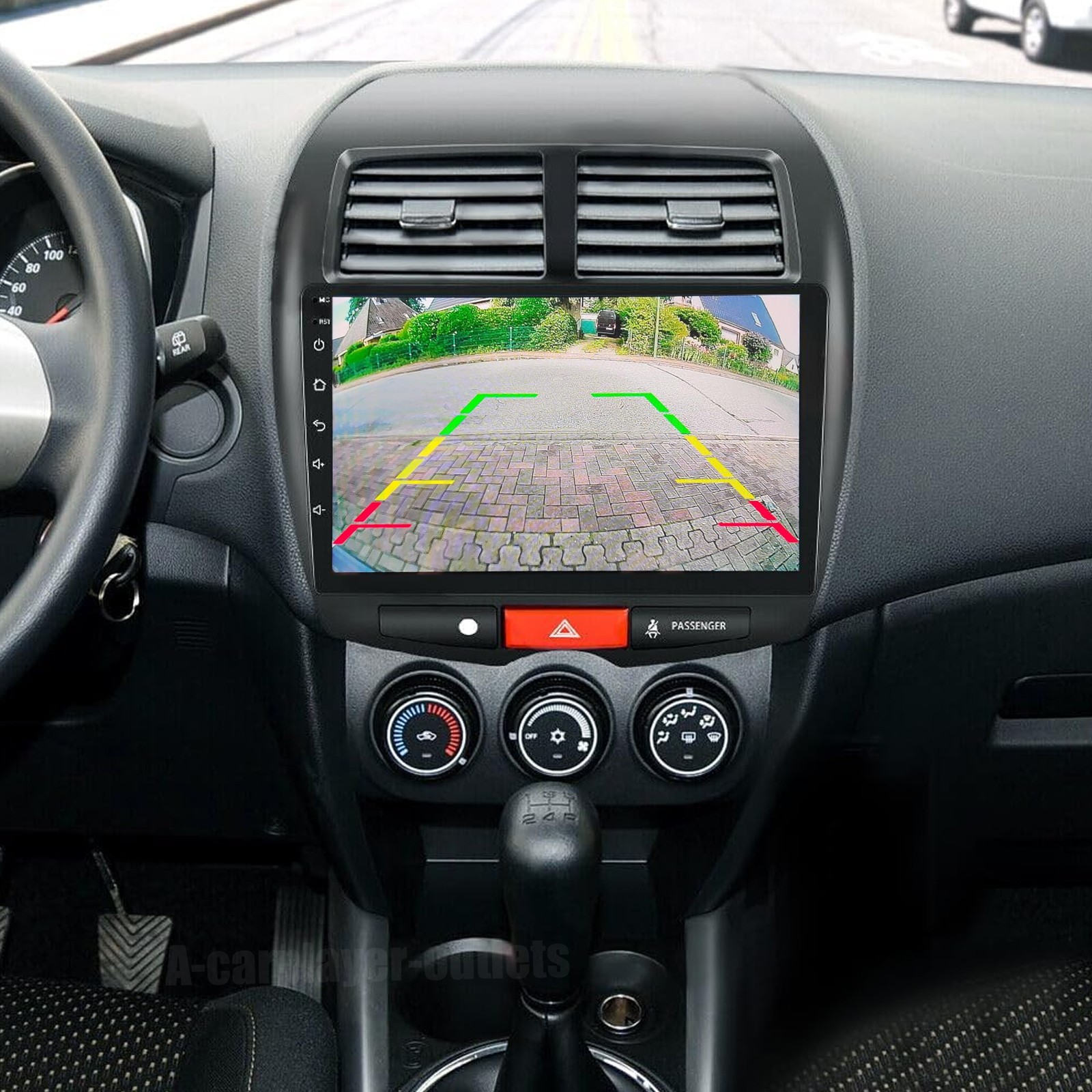 Car Stereo Radio GPS Navi WiFi Android 15 Carplay For Mitsubishi ASX 2010-2017