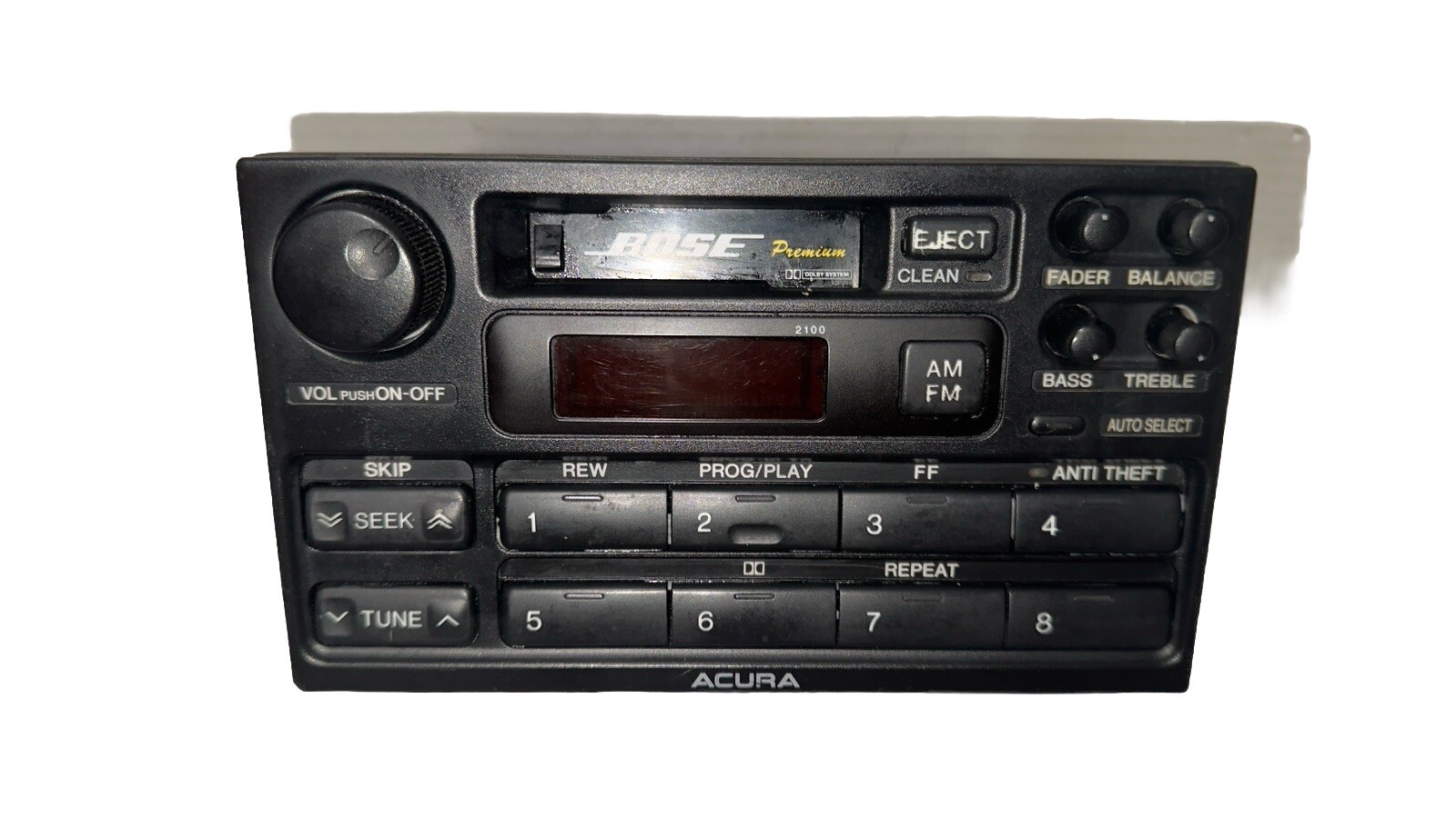1991,1992,1993,1994,1995 Acura Legend LS Coupe Sedan Radio Bose Stereo For Parts