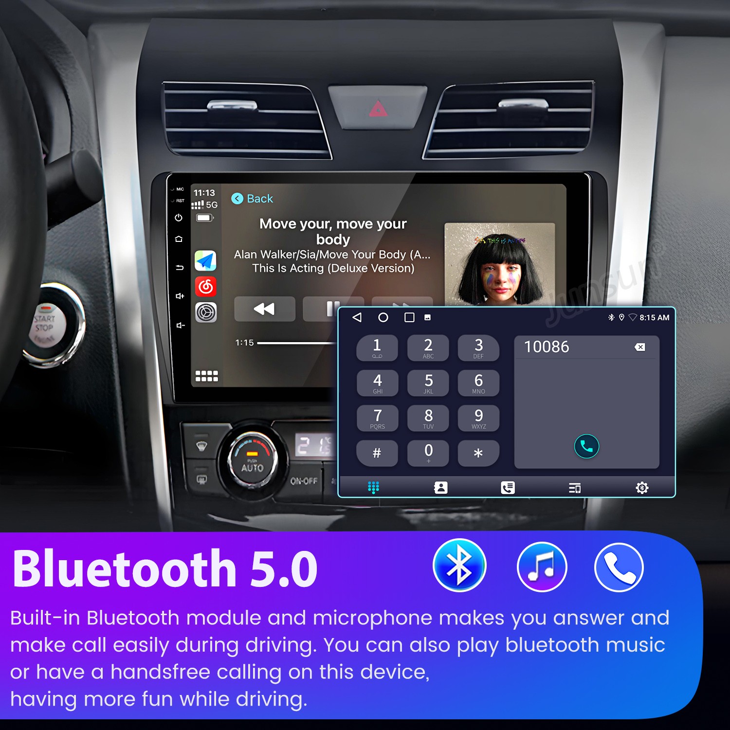 For Nissan Altima 2013-2018 8Core 6+128G Android 15 Carplay Car Stereo Radio GPS