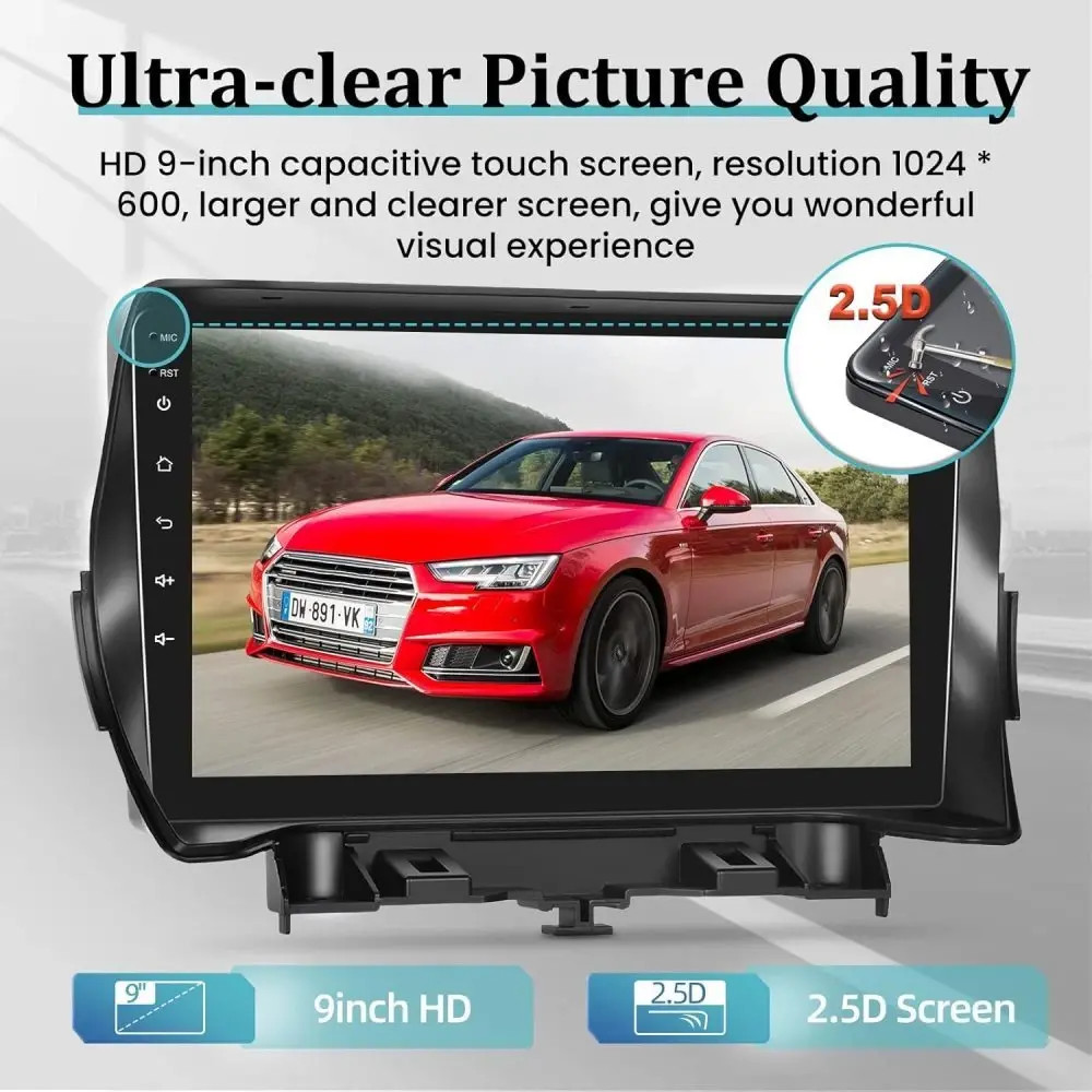 Head Unit Carplay For 2013-2019 Ford Escape Android 15 Car Stereo Radio GPS Navi