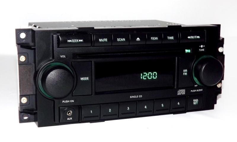 Dodge Ram 3500 Truck 2008 AM FM CD Player Aux Input REF Truck Radio w Warranty