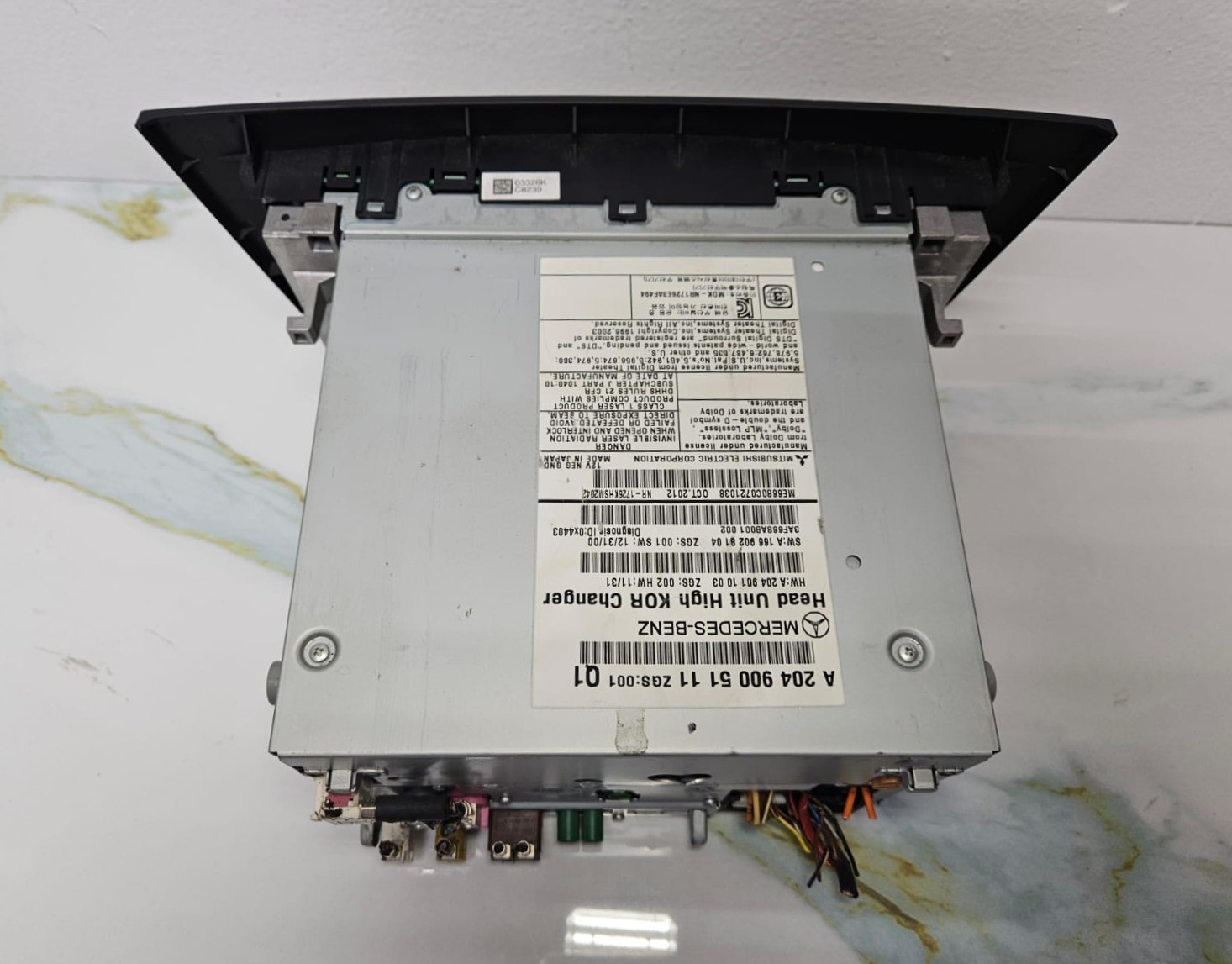 2010-2012 Mercedes W204 C-Class Radio Audio Head Unit CD Player A204 9005111 OEM