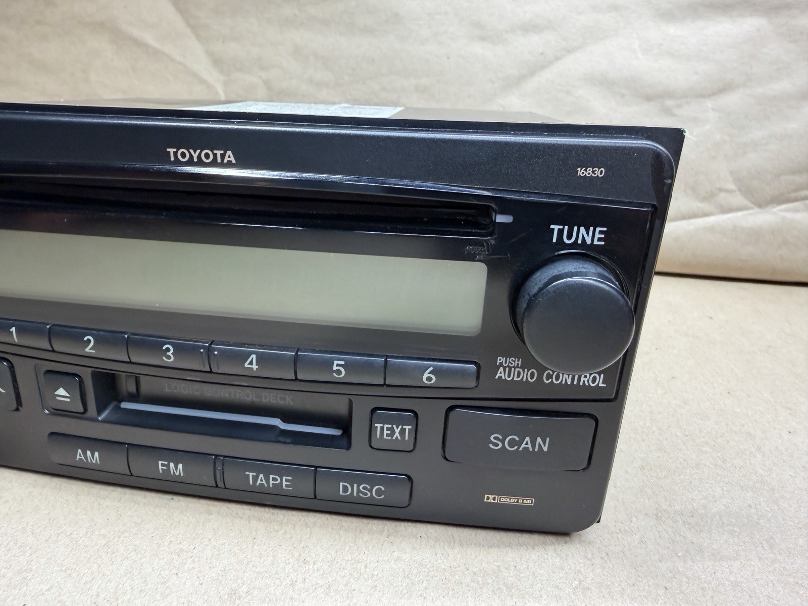 2003 Toyota RAV4 Radio 86120-2B760 | Fits 2002-2004 RAV4 and 2002-2004 Celica