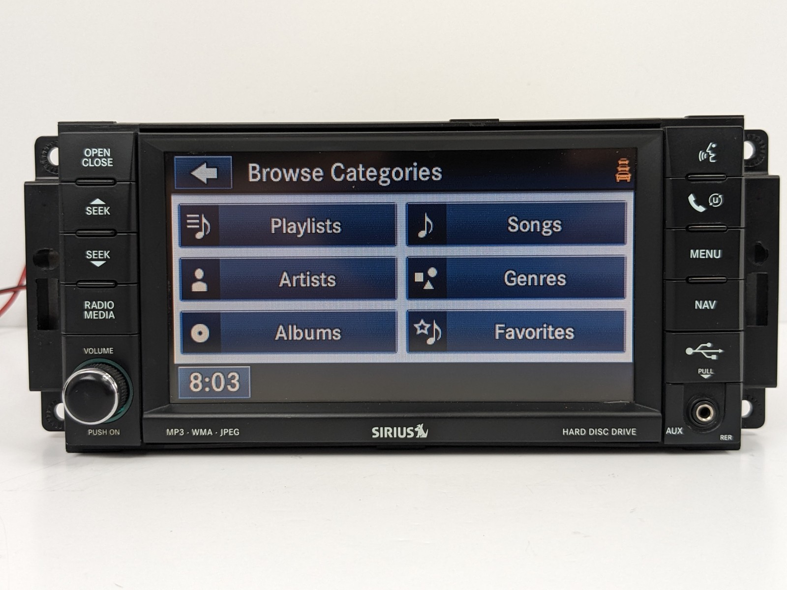 2008-2010 Chrysler 300 Radio AM FM DVD Player Receiver W/Navigation OEM ID RER