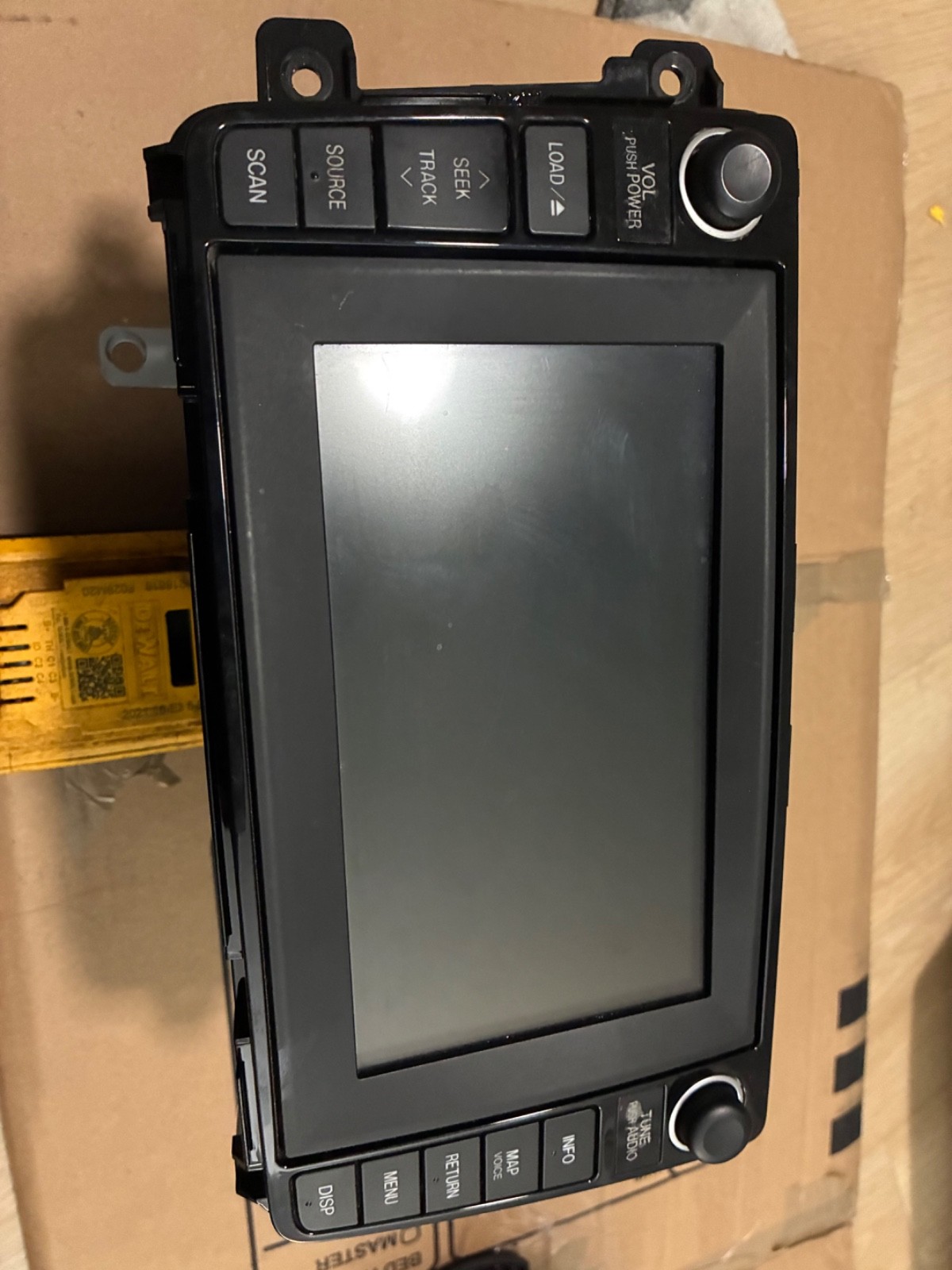 09-12 MAZDA CX-9 CX9 OEM NAVIGATION CD RADIO DISPLAY SCREEN TE9566DV0A J341