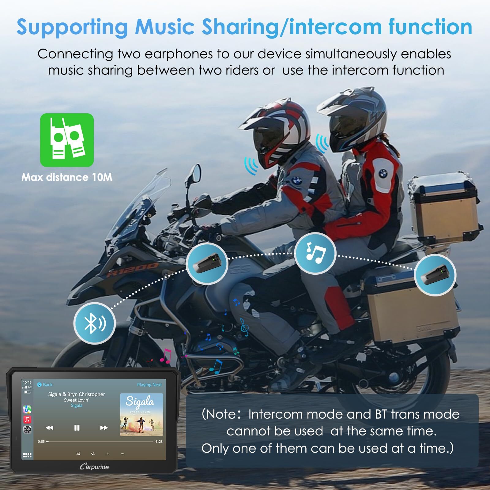 Carpuride W702BSPro Carplay Android Auto BMW Moto Stereo Transmission Controller