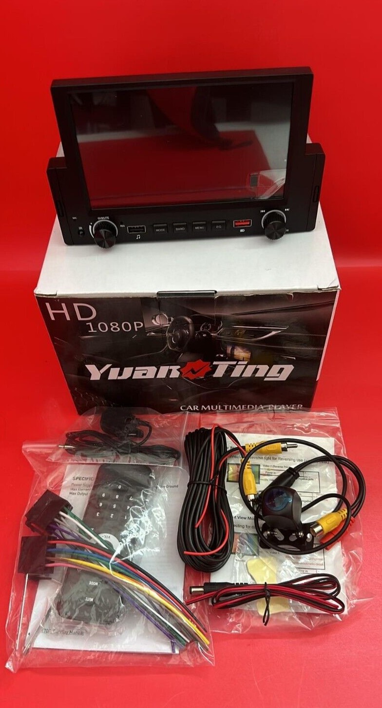 Yuanting 1 Din 6.2 Inch Carplay Car Radio Bluetooth Android-Auto F170C