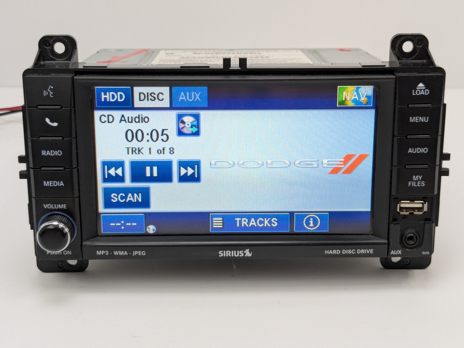 2011-2013 Jeep Cherokee Durango RHB MyGIG High GPS Navigation UConnect Radio OEM