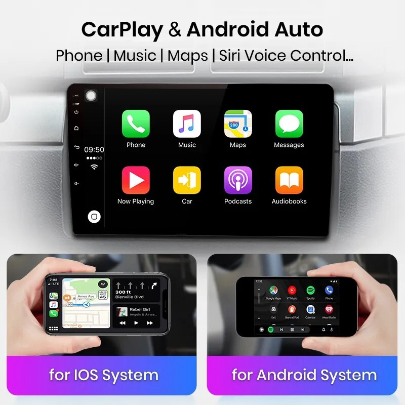 2 DIN 9″ RADIO FOR FORD KUGA BLUETOOTH GPS WI-FI USB 6/128 CARPLAY NAVIGATOR 4G