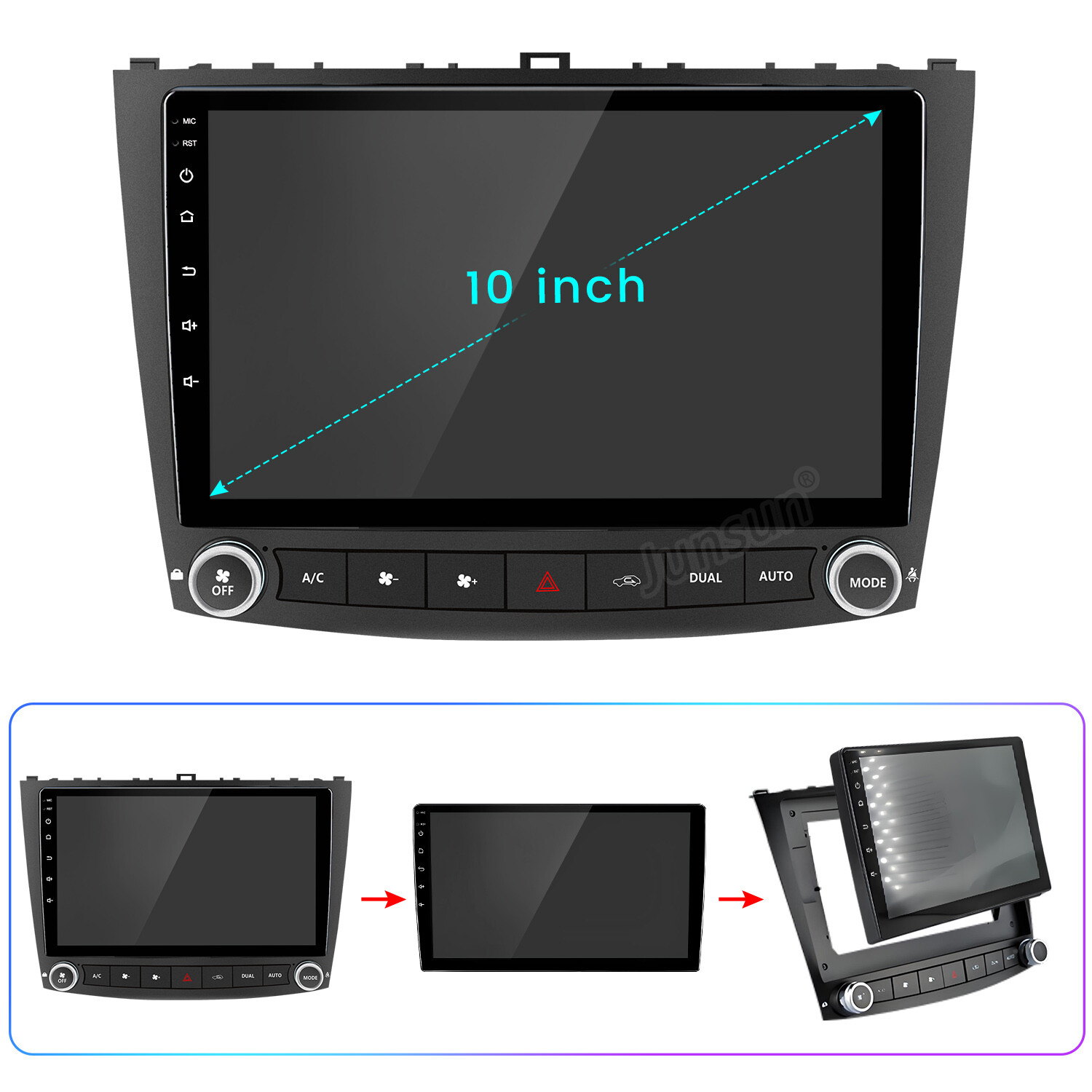 For Lexus IS250 IS350 2005-13 6+128G Android15 Carplay Car Stereo Radio GPS Navi
