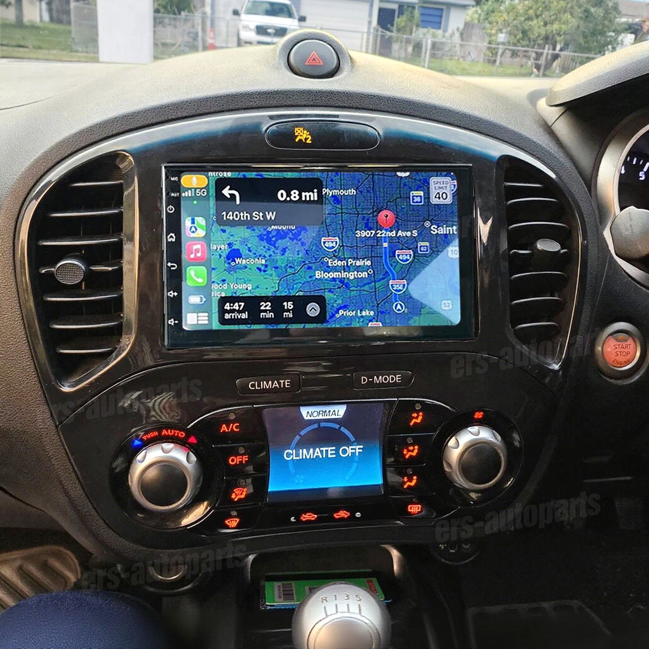 For Nissan Juke 2010-2014 Android13 CarPlay Car Stereo Radio GPS NAVI SAT BT DSP