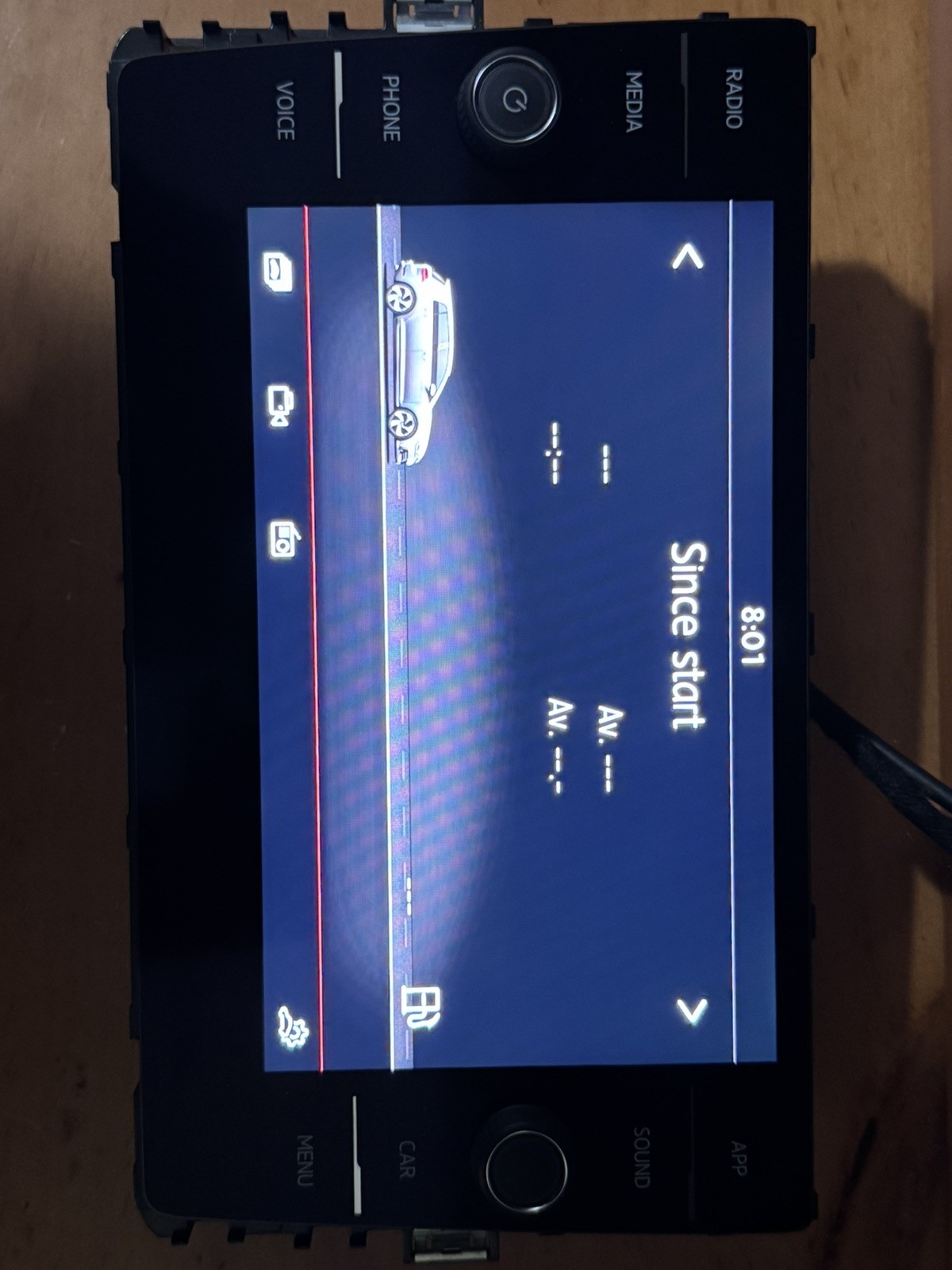 8″ Display Screen VOLKSWAGEN 5G6919605C Mib 2 Non Navigation Used