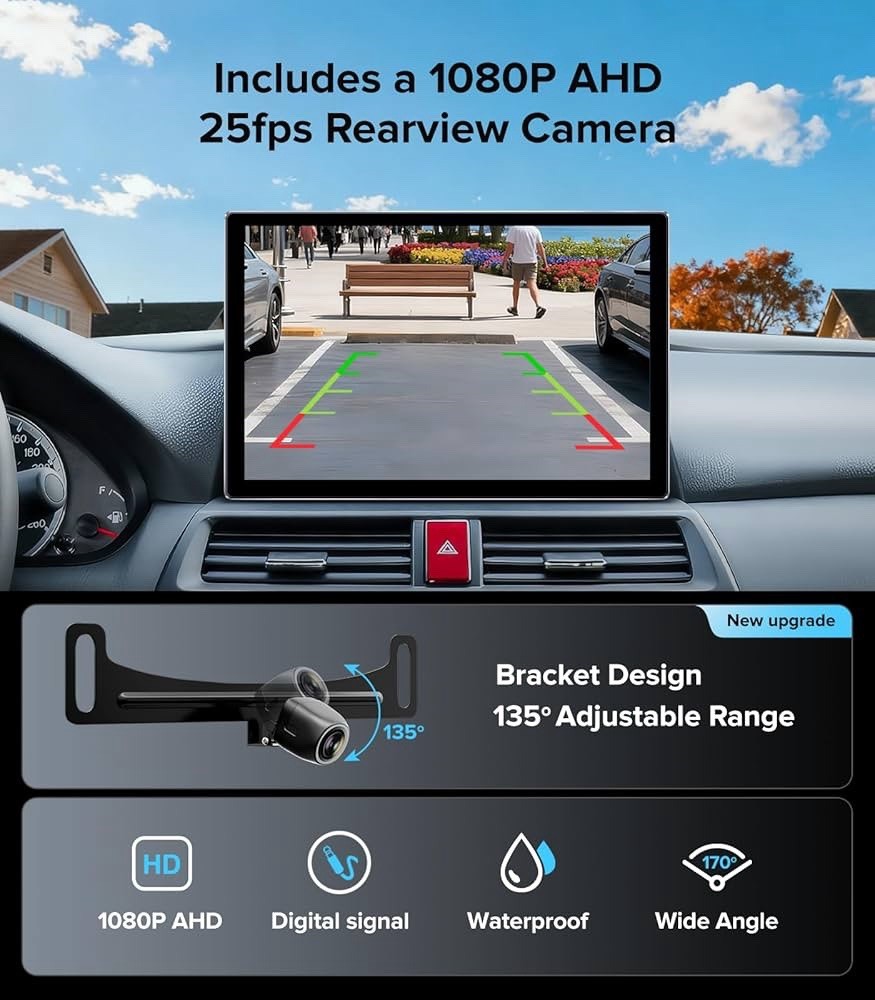 11.5”Car Radio for Honda Accord Stereo 2008-2013 Wireless CarPlay 4GB+ 64GB