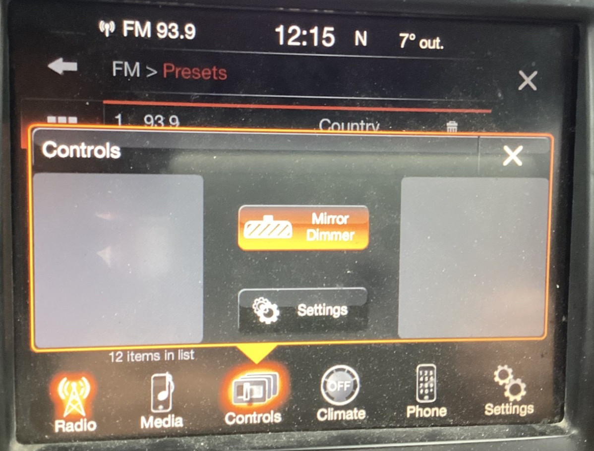 2013-2016 RAM 1500 UCONNECT Multi Media Radio Bluetooth VP3 CA 8.4″ 68258676 OEM