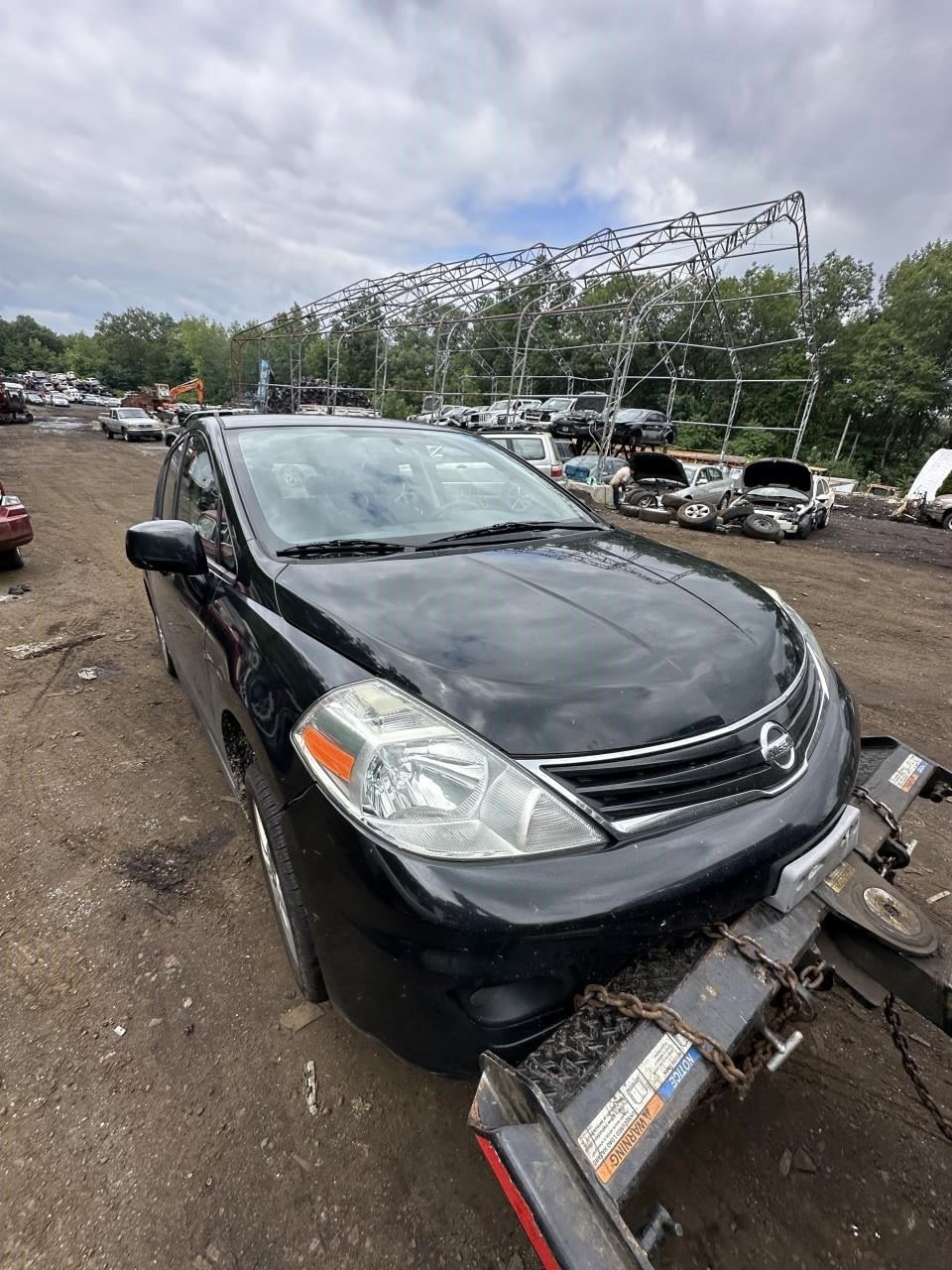 2010-2012 Nissan Versa Radio AM FM CD Hatchback Stereo Receiver OEM 1382544