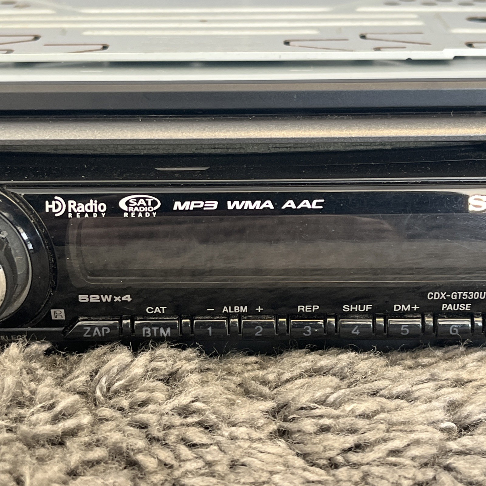 SONY CDX-GT530UI CAR RADIO STEREO MP3 AUX USB CD PLAYER HEAD UNIT TESTED WORKING